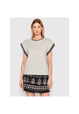 Sisley Блуза 3AIRL101N Бежов Regular Fit - Pepit.bg
