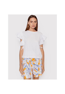 Sisley Блуза 3AIRL101P Бял Boxy Fit - Pepit.bg