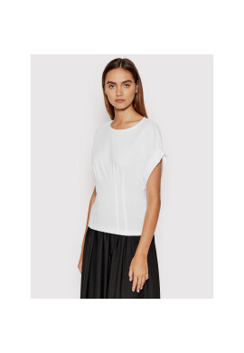 Sisley Блуза 3MCHL101D Бял Slim Fit - Pepit.bg