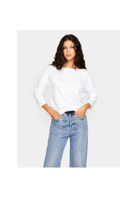 Sisley Блуза 3QU4L12EE Бял Regular Fit - Pepit.bg