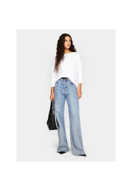 Sisley Блуза 3QU4L12EE Бял Regular Fit - Pepit.bg