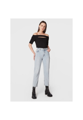 Sisley Блуза 3TP9W1007 Черен Slim Fit - Pepit.bg
