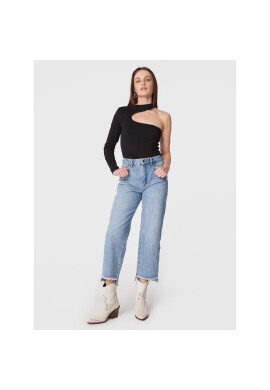Sisley Блуза 3VAMW1006 Черен Slim Fit - Pepit.bg