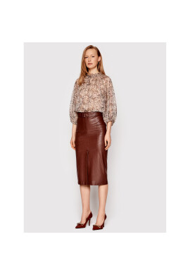Sisley Блуза 58AMLQ00J Бежов Relaxed Fit - Pepit.bg