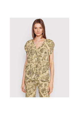 Sisley Блуза 5PYXLQ01F Бежов Regular Fit - Pepit.bg