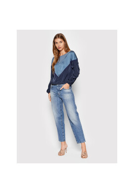 Sisley Блуза 5SQCLQ00F Тъмносин Regular Fit - Pepit.bg
