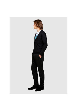 Sisley Кардиган 11BAS600J Черен Regular Fit - Pepit.bg