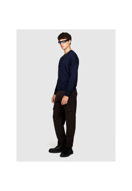Sisley Кардиган 11BAS600J Тъмносин Regular Fit - Pepit.bg