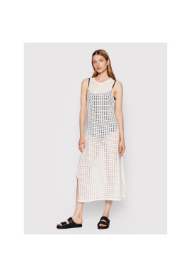 Sisley Плажна рокля 3HTALH009 Бял Regular Fit - Pepit.bg