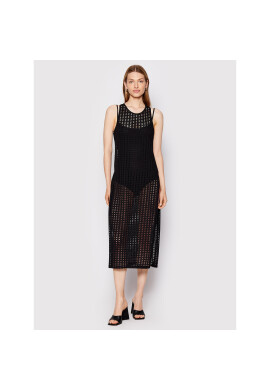 Sisley Плажна рокля 3HTALH009 Черен Regular Fit - Pepit.bg