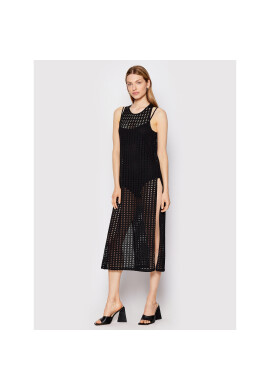 Sisley Плажна рокля 3HTALH009 Черен Regular Fit - Pepit.bg