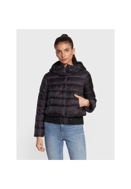 Sisley Пухено яке 20JBLN00Z Черен Regular Fit - Pepit.bg