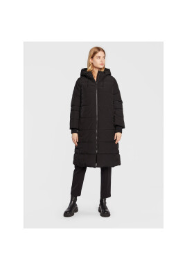 Sisley Пухено яке 24PWLN012 Черен Regular Fit - Pepit.bg
