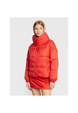Sisley Пухено яке 2BA2LN01J Червен Oversize - Pepit.bg