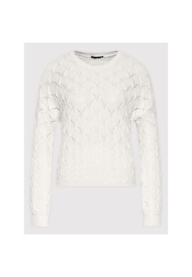 Sisley Пуловер 101TM1009 Бял Boxy Fit - Pepit.bg