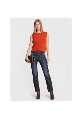 Sisley Пуловер 102VM101X Оранжев Regular Fit - Pepit.bg