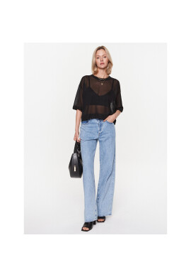 Sisley Пуловер 1034M102Y Черен Regular Fit - Pepit.bg