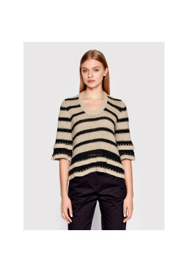 Sisley Пуловер 103AL100B Бежов Regular Fit - Pepit.bg