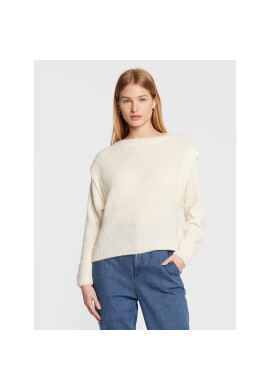 Sisley Пуловер 1068M1029 Екрю Boxy Fit - Pepit.bg