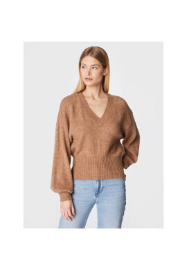 Sisley Пуловер 109RM400A Кафяв Oversize - Pepit.bg