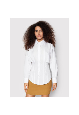 Sisley Риза 51T35QF17 Бял Regular Fit - Pepit.bg