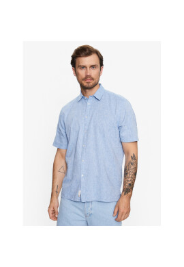 Sisley Риза 59A2SQ01Y Син Regular Fit - Pepit.bg