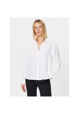 Sisley Риза 5BMLLQ05B Бял Regular Fit - Pepit.bg