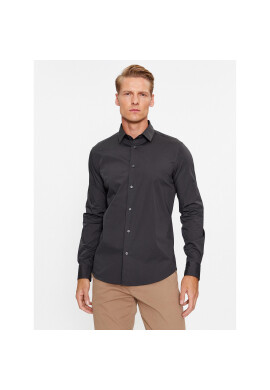 Sisley Риза 5CNX5QL19 Сив Slim Fit - Pepit.bg