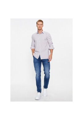 Sisley Риза 5FDMSQ02M Сив Regular Fit - Pepit.bg