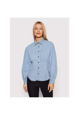 Sisley Риза 5HYRLQ002 Син Regular Fit - Pepit.bg
