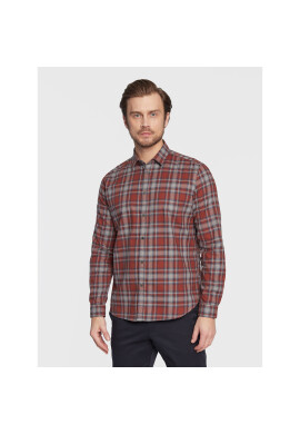 Sisley Риза 5MQWSQ01A Червен Regular Fit - Pepit.bg