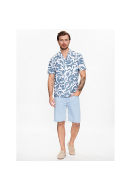 Sisley Риза 5WTRSQ021 Син Regular Fit - Pepit.bg