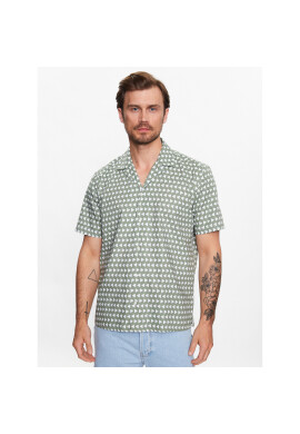 Sisley Риза 5WTRSQ021 Зелен Regular Fit - Pepit.bg