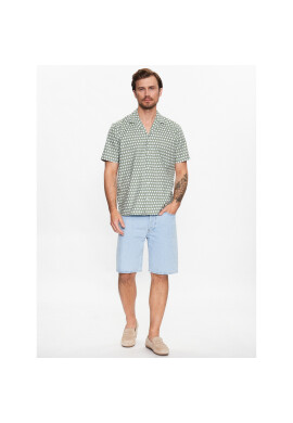 Sisley Риза 5WTRSQ021 Зелен Regular Fit - Pepit.bg