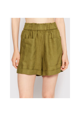 Sisley Шорти от плат 4AGHL900D Зелен Regular Fit - Pepit.bg