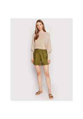 Sisley Шорти от плат 4AGHL900D Зелен Regular Fit - Pepit.bg
