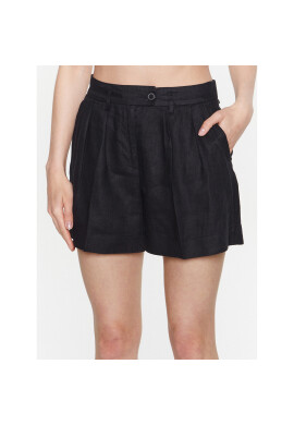 Sisley Шорти от плат 4AGHL900Q Черен Regular Fit - Pepit.bg