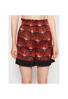 Sisley Шорти от плат 4D9NL900E Червен Relaxed Fit - Pepit.bg