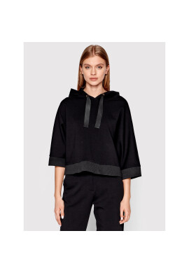 Sisley Суитшърт 3IPRL5003 Черен Regular Fit - Pepit.bg