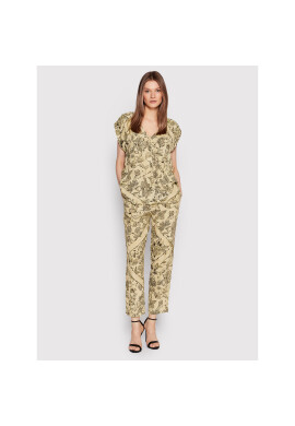 Sisley Текстилни панталони 4PYXLF016 Бежов Regular Fit - Pepit.bg