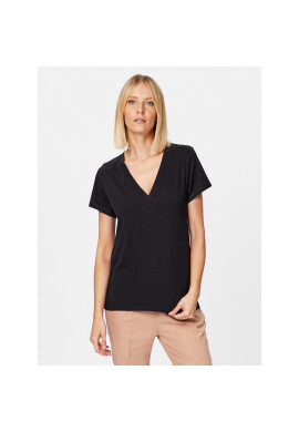 Sisley Тишърт 3096L400B Черен Regular Fit - Pepit.bg