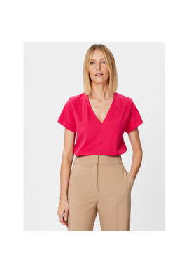 Sisley Тишърт 3096L400B Розов Regular Fit - Pepit.bg