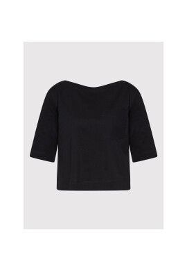 Sisley Тишърт 3AIRL12OR Черен Regular Fit - Pepit.bg