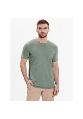 Sisley Тишърт 3YR7S101K Зелен Slim Fit - Pepit.bg