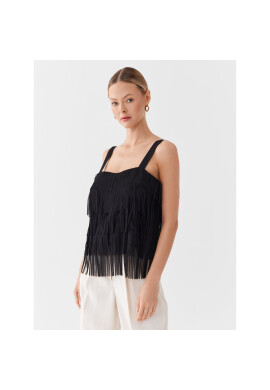 Sisley топ 5AM2LH00S Черен Regular Fit - Pepit.bg