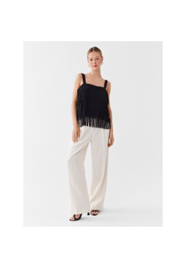 Sisley топ 5AM2LH00S Черен Regular Fit - Pepit.bg