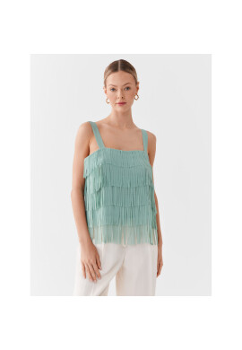 Sisley топ 5AM2LH00S Зелен Regular Fit - Pepit.bg