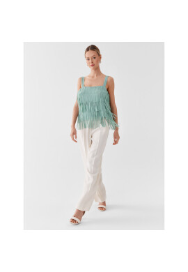 Sisley топ 5AM2LH00S Зелен Regular Fit - Pepit.bg