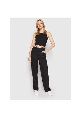 Sixth June Текстилни панталони 33436 Черен Regular Fit - Pepit.bg