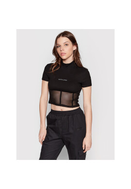 Sixth June Тишърт 33410 Черен Slim Fit - Pepit.bg